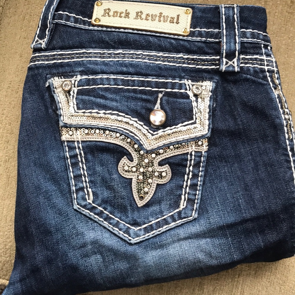 Rock Revival Jeans! Easy Bootcut!